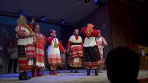 "Во пиру млада была" - фольклорно-этнографический ансамбль "Ладо" г. Калуга