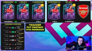 🚨Tracker FUT Fantasy | Jornada 4 | ¡Cartas que MEJORAN y Cartas que ya NO! FIFA 23🚨