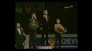 Evgeni Plushenko 2004 World Championships Podium