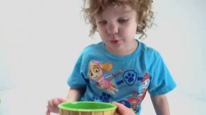 Genevieve Teaches Colors with a fun Wooden Marble Maze!