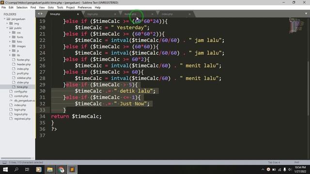 #Part 12 - FIX Timestamp atau Datetime Waktu Upload Postingan