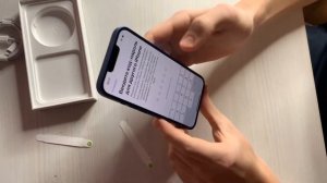 IPhone 13 распаковка и обзор нового телефона