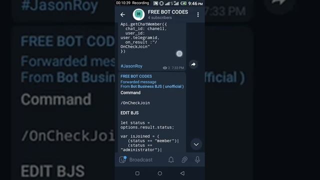 How to create telegram bot part 2 full tutorials смотреть онлайн