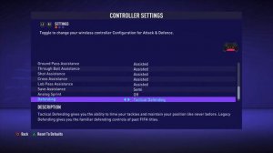 [PS4] ＜FIFA21＞ Controller Settings