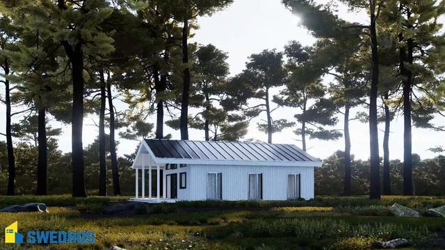 NORDIC - скандинавский дом от компании SWEDHUS смотреть онлайн