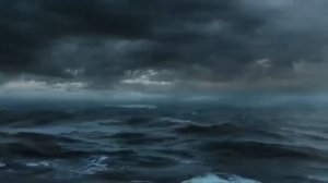 Бушующее море