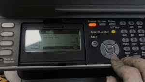 Как достать картридж из принтера oki MB472 Replacе Toner Cartridge . распечатать тестовую
