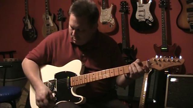 Demo of SX Furrian Tele copy with Strat Tremolo смотреть онлайн
