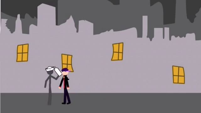 Неизвестный псих часть 2 (голубые) Рисуем мультики #5 смотреть онлайн