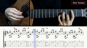 Winter "Largo" (Vivaldi) - Guitar Lesson + TAB