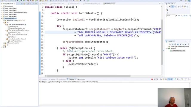Java Telefon Rehberi - Derby CRUD islemleri - 6 - If Not Exists смотреть онлайн