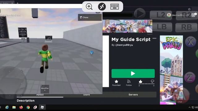 Remote Desktop - Testing Roblox With Gamepad [OUTDATED] #roblox #windows10 #remotedesktop смотреть онлайн
