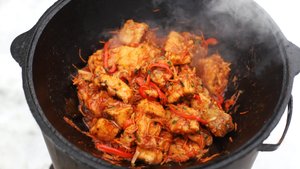 Вкуснейшая рыба в казане. Щука по-китайски