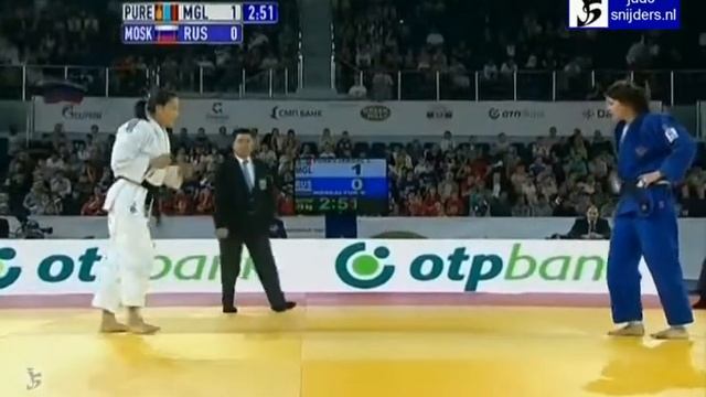 Lkhamdegd Purevjargal (MGL) - Vera Moskalyuk (RUS) [-78kg] semi-final b смотреть онлайн