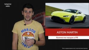 Стало известно, сколько россиян стали обладателями Aston Martin в 2019 году