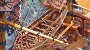 Модель королевской яхты Royal Caroline 1749 (1)