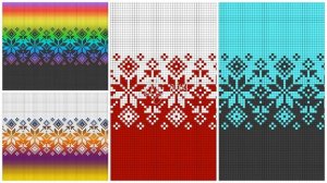 ⭐ Узоры для жаккарда или филейного вязания крючком ⭐ более 42 СХЕМ! ⭐ ellej.org