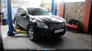 Как может греметь шкив генератора замена обгонной муфты на Nissan Qashqai 2,0 4WD Ниссан Кашкай 2008