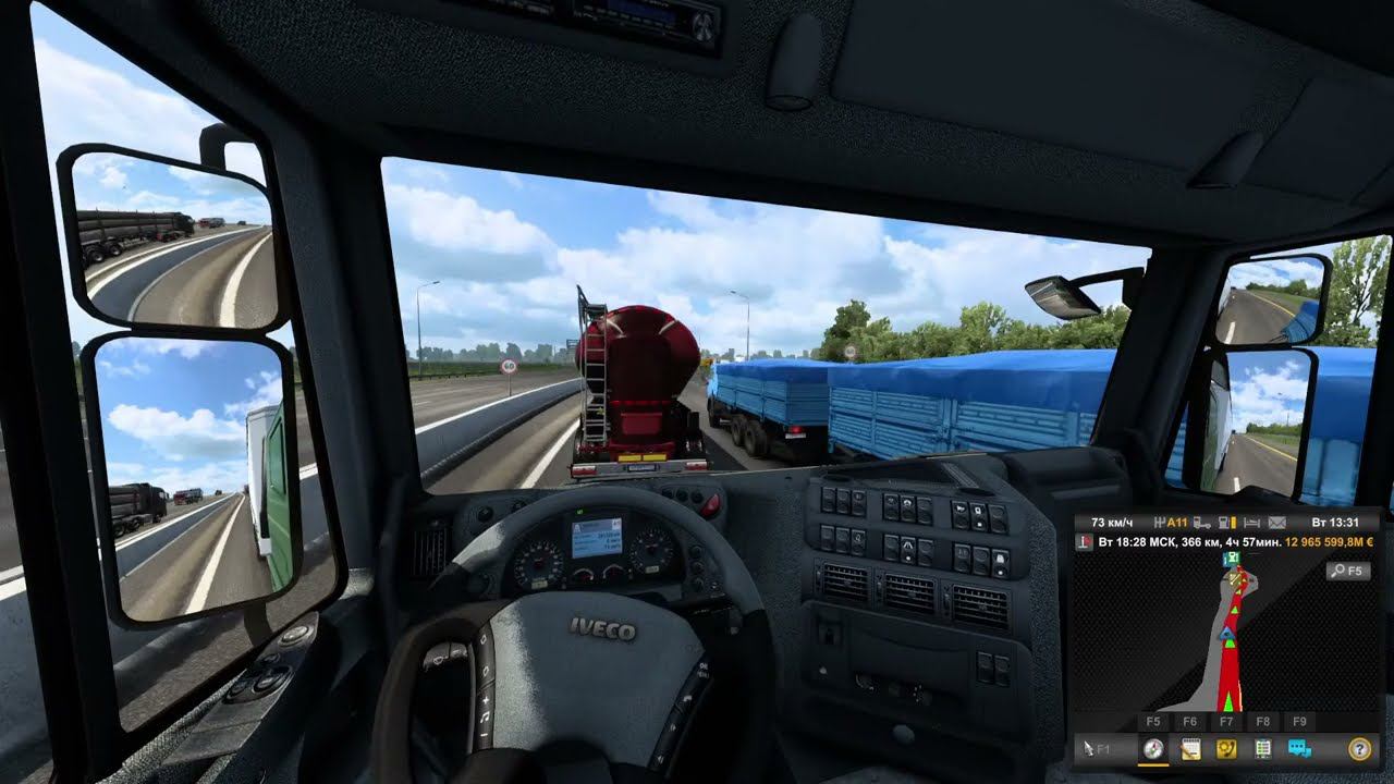 ETS 2 VAMGRUZ, на канале ССсР.