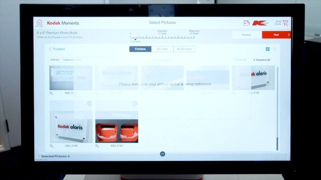 KODAK MOMENTS PICTURE KIOSK CREATING A PHOTOBOOK смотреть онлайн
