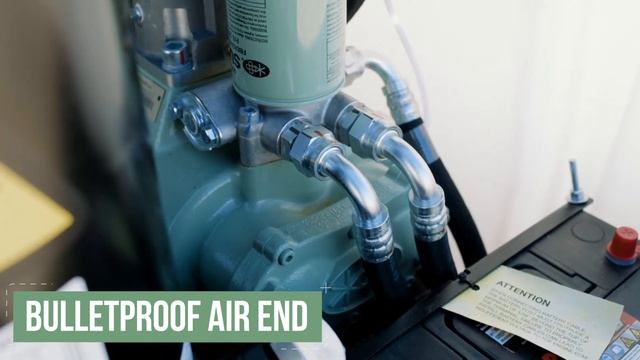 Sullair 185 Tier 4 Final Portable Air Compressor 185 CFM @ 100 PSI 49 HP Diesel Model# 185 T4F DPQ смотреть онлайн