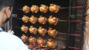 Курица ГРИЛЬ по Азиатски. korean street food