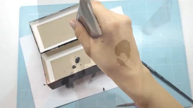 #dies_Fantasy Мастер класс Купюрница Миксмедиа  Tutorial Mixed Media