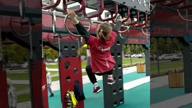 Открытие первой ниндзя-площадки Москвы смотреть онлайн