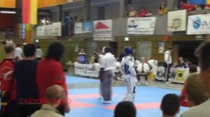 TKD Taekwondo - Becketal Cup 2014 - Konstantinos Mitakoglou vs. Michael Kraus