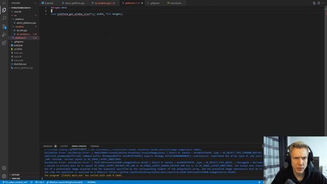 C C++ Vulkan Engine Triangle 01 Renderpass смотреть онлайн