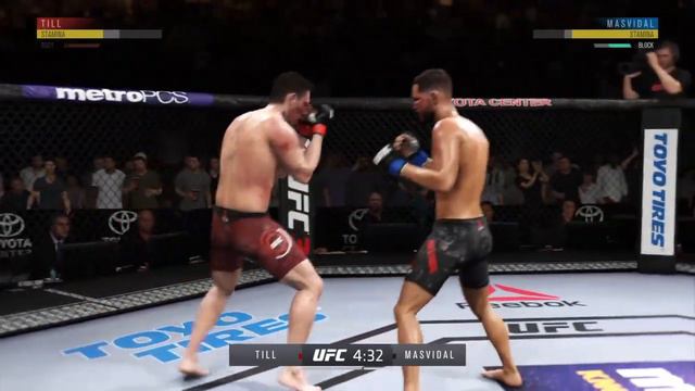UFC 3 Умный бой Даррен Тилл смотреть онлайн