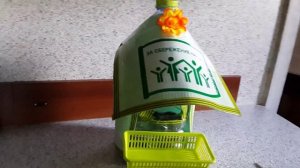 Скворечник из бутылки. Просто, легко и дешево!