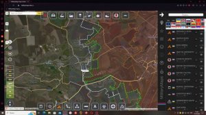 Обзор карты боевых действий Militarymaps Война на Украине за 26 мая 2024 год.