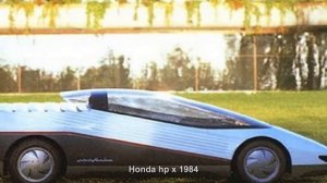 #172. Honda hp x 1984 (Prototype Car)
