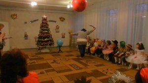 Бармалей на утреннике в детском саду