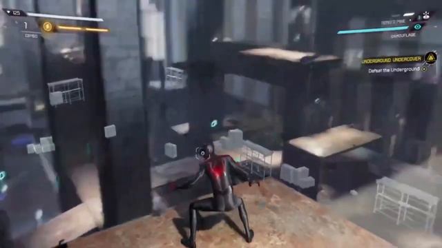 Marvel's Spider-Man: Miles Morales | Underground Training | HD | 60 FPS | Crazy Gameplays!! смотреть онлайн