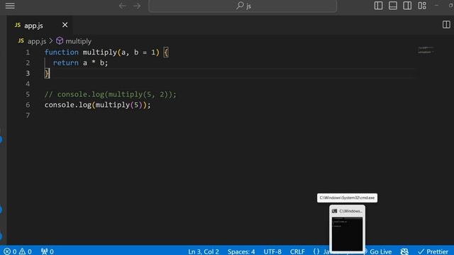 Default parameters in JavaScript #es6 #javascript #javascriptinterviewquestions