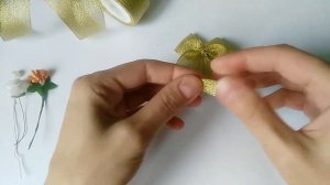 Бутоньерки на свадьбу своими руками. / Букетики для гостей
