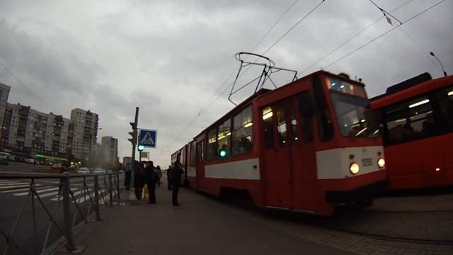 Трамвай ЛВС 86К-1090 смотреть онлайн