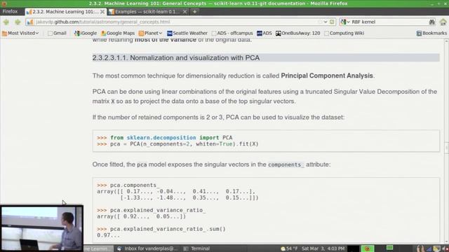Tutorial: scikit-learn - Machine Learning in Python with Contributor Jake VanderPlas