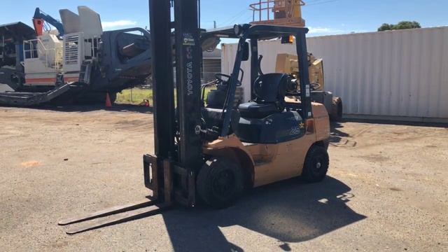 GA0512 - Toyota 2.5T LPG Forklift смотреть онлайн
