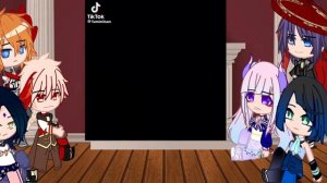 Genshin impact react to lumine //genshin/scaralumi//2/2