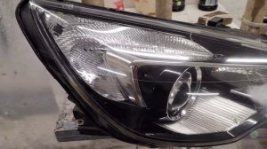 Opel Astra J Галоген на Bi LED