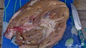 Запеченный свиной окорок
