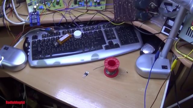Светодиодное освещение рабочей зоны радиолюбителя