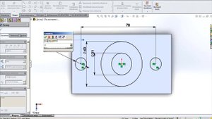 Создание простых деталей в SolidWorks.