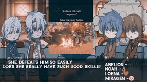 °Ashtarte characters react to her as Hu Tao° \gacha nebula\Gensin impact\ pt 1/2