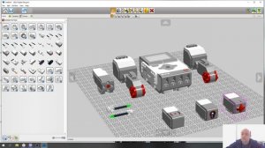 Модуль EV3 и его порты в LDD