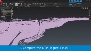 Leica Cyclone 3DR  Extract DTM Workflow | Hoa Sen - Ca Na Project | Topographic Mapping
