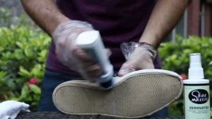 How to clean Clarks Nubuck shoes by Shoe Mistri Shoe Renovator & Shoe Mistri Shoe Shampoo